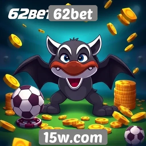 Variedade de jogos oferecidos na plataforma 62bet